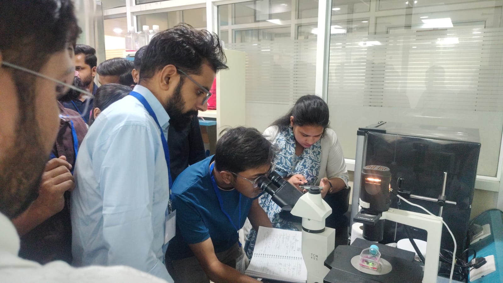 Photograph of 3-Day hands-on training on Cell Culture Techniques