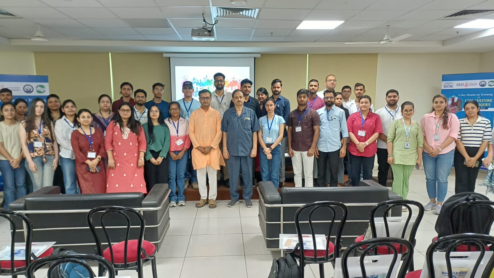 Photograph of 3-Day hands-on training on Cell Culture Techniques
